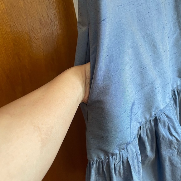 Muriel Dombret 100% silk summer party dress - Canadian designer - Picture 4 of 9